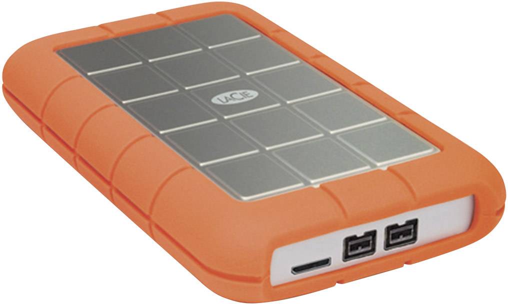 LaCie Rugged Triple USB 3 1 TB Externe Festplatte 6.35 cm (2.5 Zoll) USB 3.2 Gen 1 (USB 3.0), FireWire 800 Silber 301984