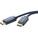 clicktronic DisplayPort Anschlusskabel 5.00 m 70713 vergoldete Steckkontakte Blau [1x DisplayPort Stecker - 1x DisplayPort Stecker]