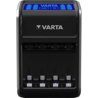 Varta LCD Plug Rundzellen-Ladegerät inkl. Akkus NiMH Micro (AAA), Mignon (AA), 9 V Block Varta LCD Plug Rundzellen-Ladegerät inkl. Akkus NiMH Micro (AAA), Mignon (AA), 9 V Block