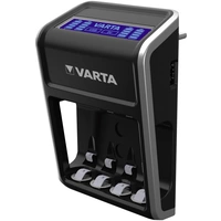 Varta LCD Plug Rundzellen-Ladegerät inkl. Akkus NiMH Micro (AAA), Mignon (AA), 9 V Block Varta LCD Plug Rundzellen-Ladegerät inkl. Akkus NiMH Micro (AAA), Mignon (AA), 9 V Block