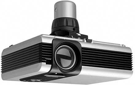 Vogel's PPC 1500 Beamer-Deckenhalterung Neigbar, Drehbar Boden-/Deckenabstand (max.): 14.4 cm Silber