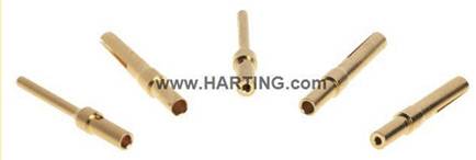 HARTING 09670003576 09 67 000 3576 Stiftkontakt AWG min.: 22 AWG max.: 18 Ni 1 St.