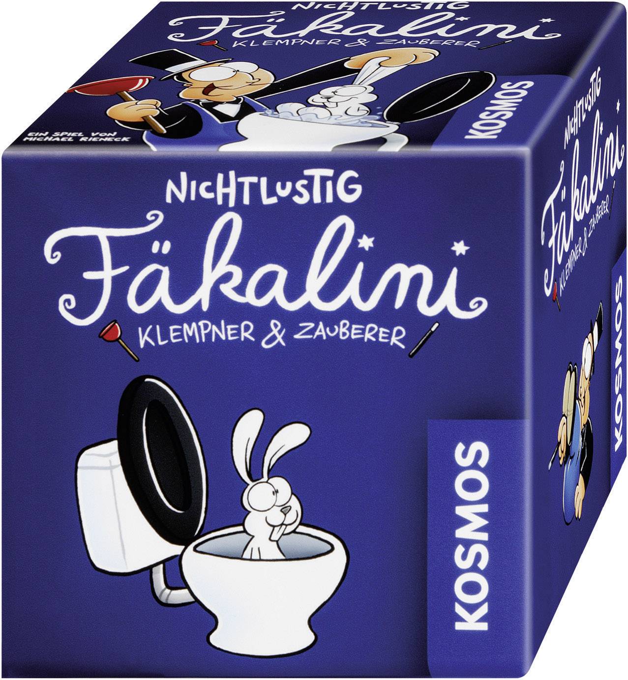 Kosmos 692162 Würfelspiel Nicht Lustig - Fäkalini Gemeinschaftsspiele Würfelspiel ab 8 Jahre