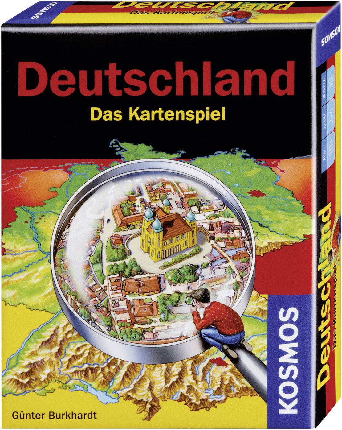 Kosmos 740320 Kartenspiel Deutschland Gemeinschaftsspiele Quizspiel ab 10 Jahre