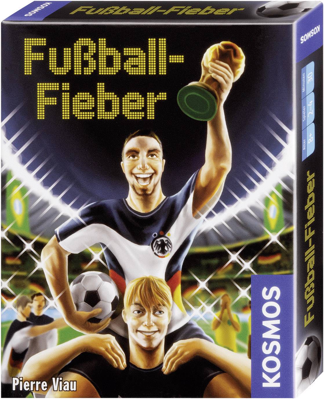 Kosmos 740337 Kartenspiel Fußball-Fieber Gemeinschaftsspiele Familienspiel ab 8 Jahre