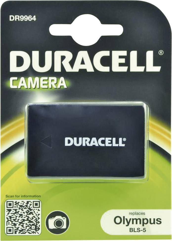 Duracell BLS-5 Kamera-Akku ersetzt Original-Akku (Kamera) BLS-5 7.4 V 1000 mAh