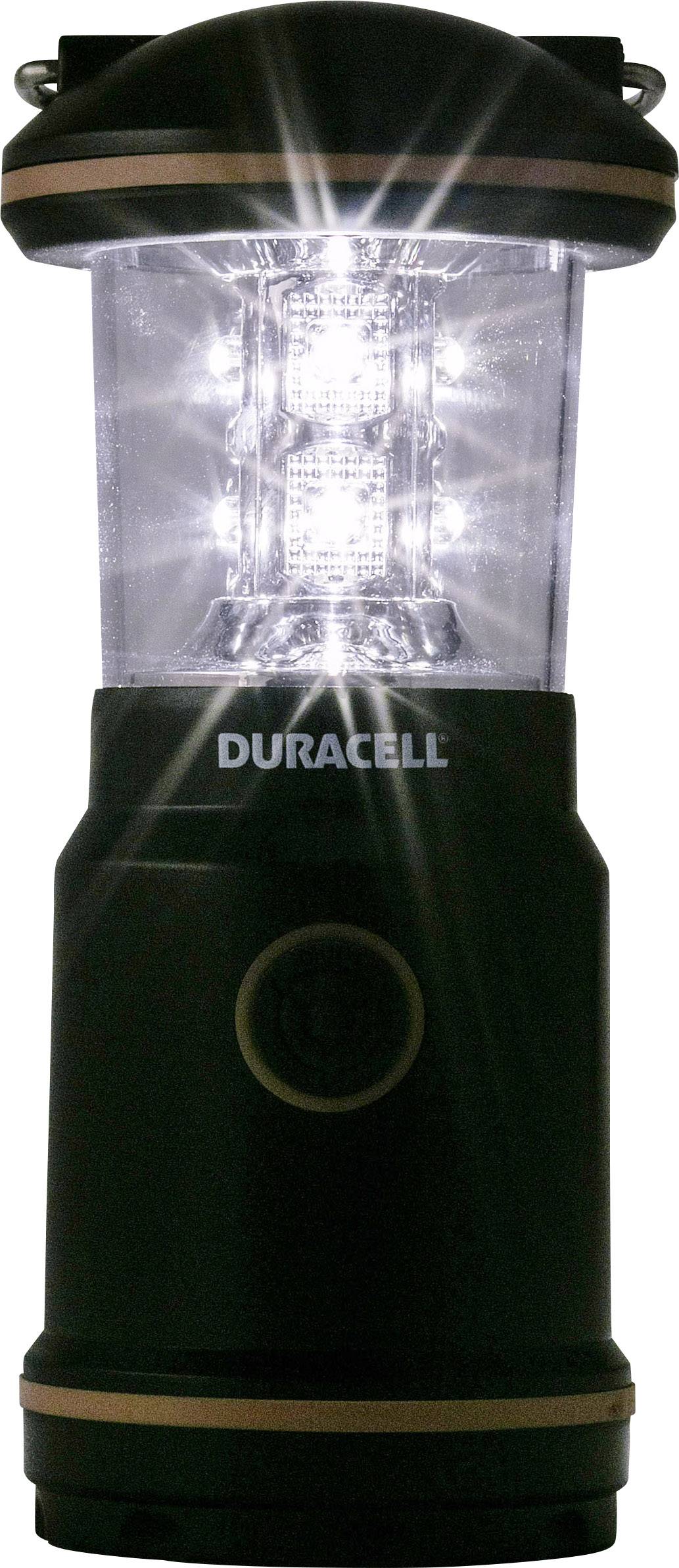 Duracell LNT-10 Explorer 8 LED Camping-Laterne 65 lm batteriebetrieben 122 g Schwarz