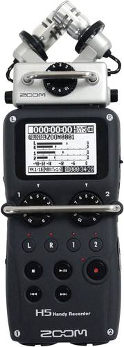 Zoom H5 Mobiler Audio-Recorder Schwarz