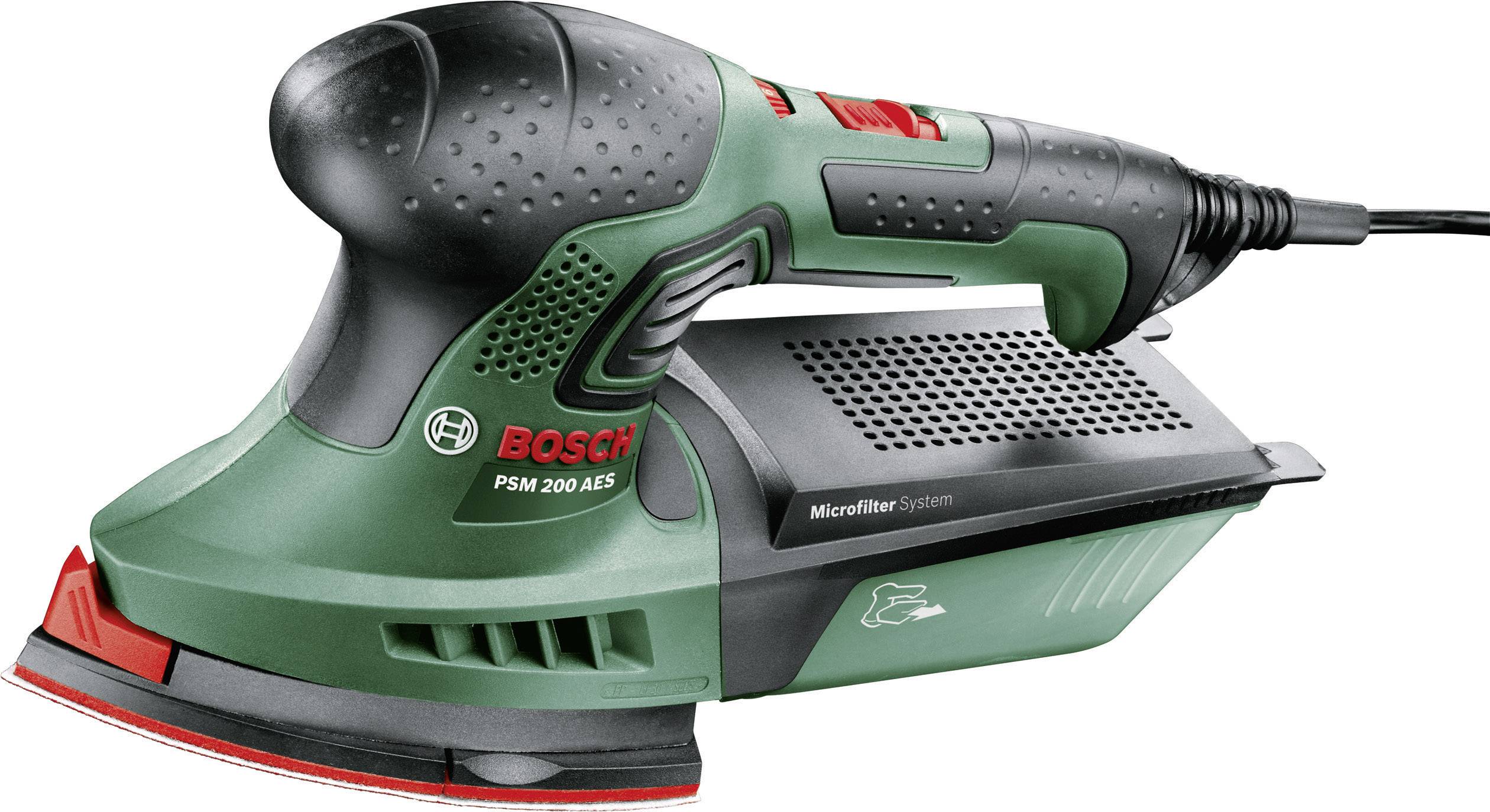 Bosch Home and Garden PSM 200 AES 06033B6000 Multischleifer inkl. Koffer 200 W 92 x 182 mm