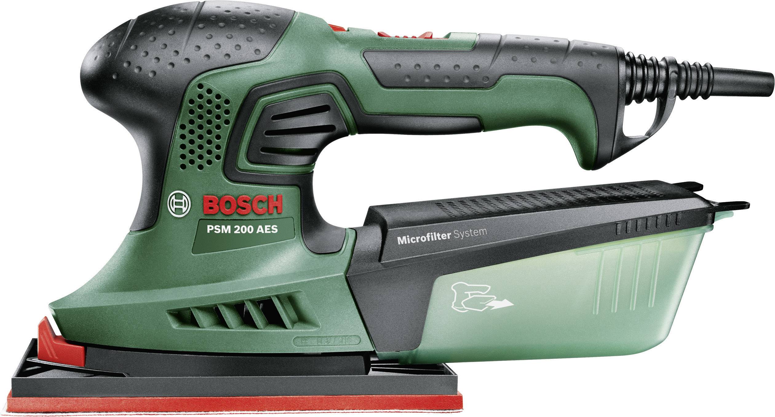 Bosch Home and Garden PSM 200 AES 06033B6000 Multischleifer inkl. Koffer 200 W 92 x 182 mm
