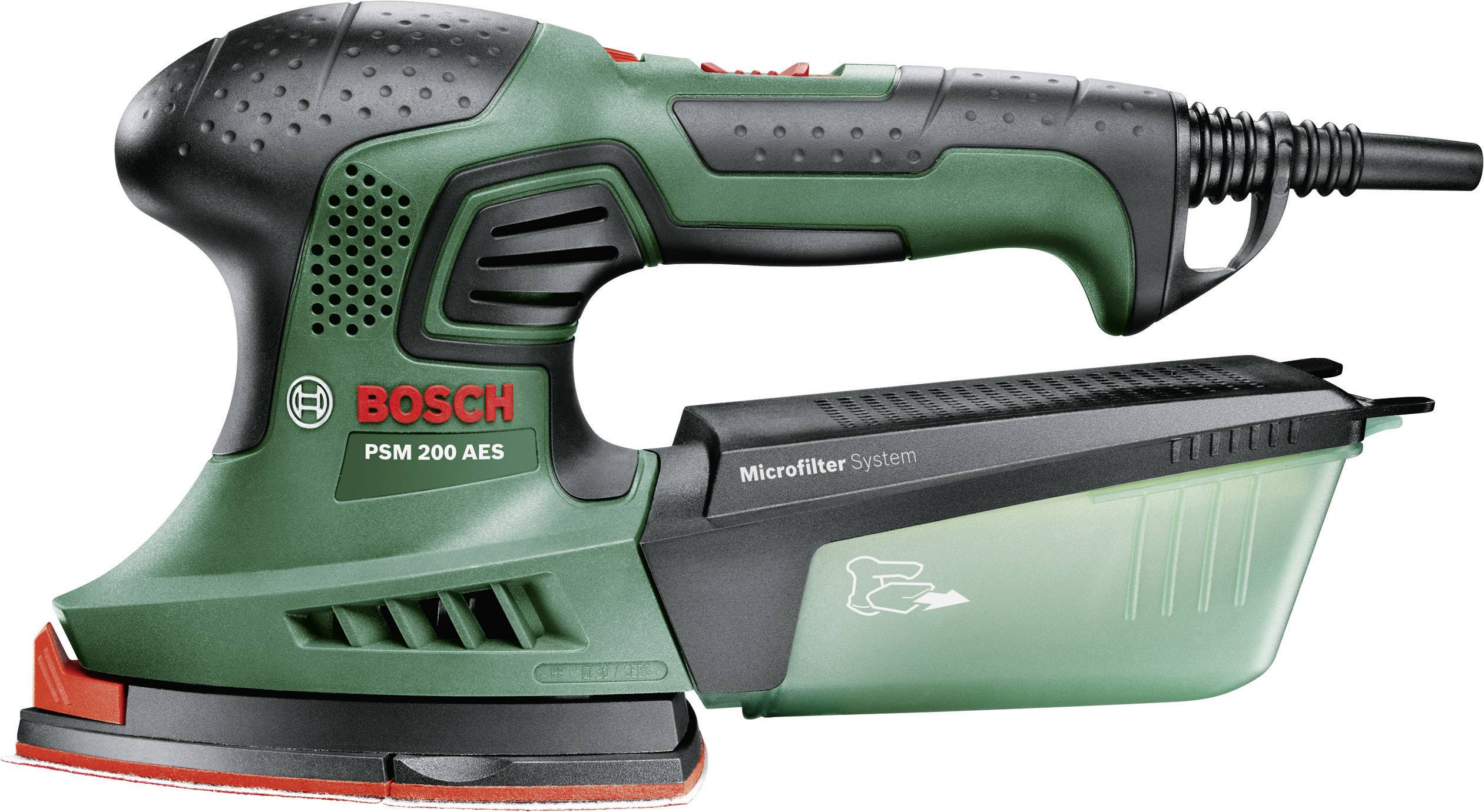 Bosch Home and Garden PSM 200 AES 06033B6000 Multischleifer inkl. Koffer 200 W 92 x 182 mm