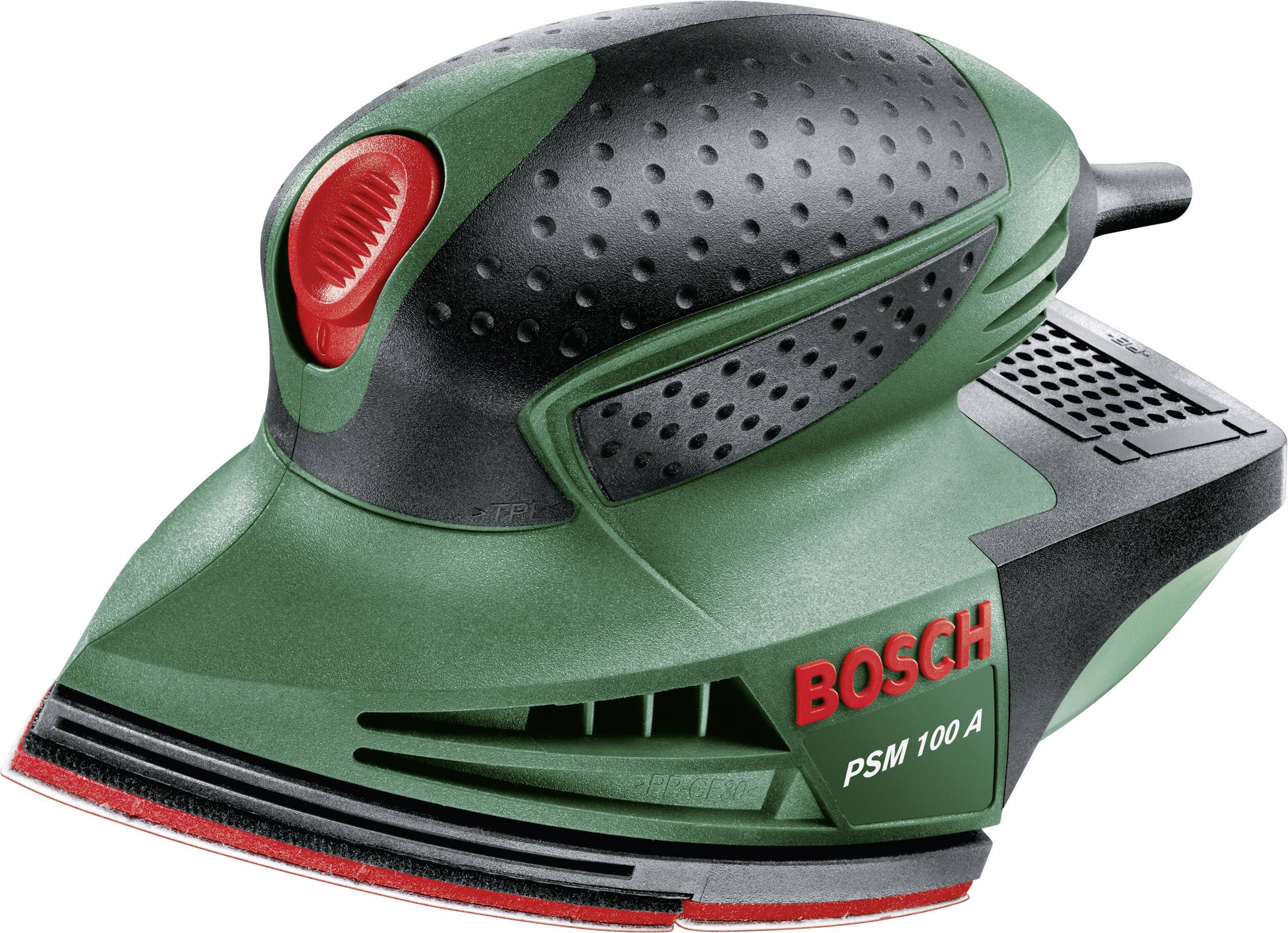 Bosch Home and Garden PSM 100A 06033B7000 Multischleifer inkl. Koffer 100W 93 x 93 x 93 mm, 102 x 62mm