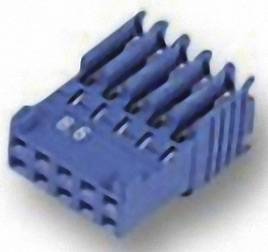TE Connectivity Buchsengehäuse-Kabel AMPMODU HE14 Polzahl Gesamt 16 Rastermaß: 2.54 mm 281792-8 1 S