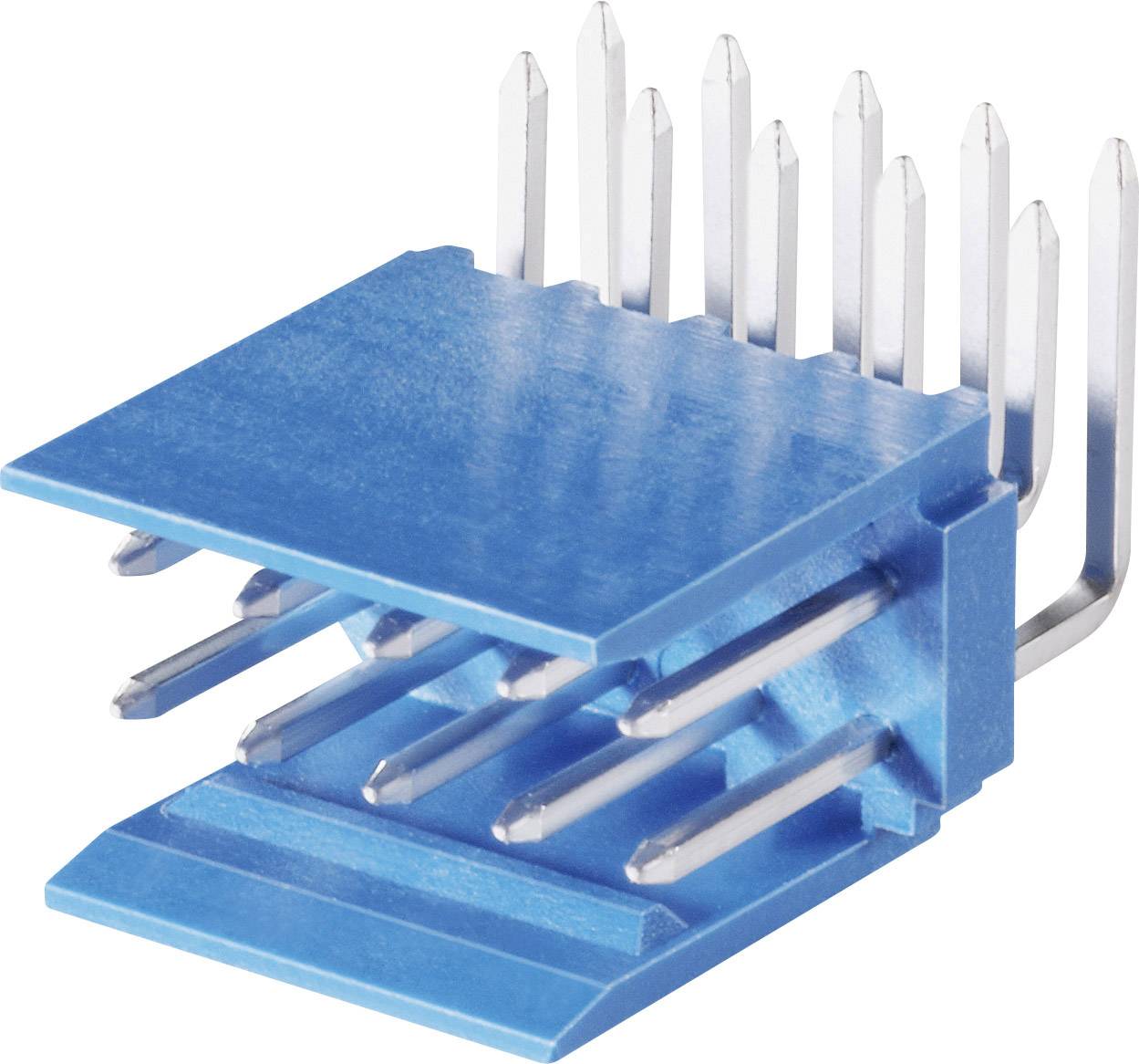 TE Connectivity Stiftleiste (Standard) AMPMODU HE14 Polzahl Gesamt 6 Rastermaß: 2.54 mm 281742-3 1