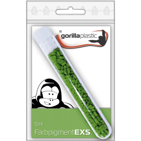 Gorilla Plastic EXS Modellierperlen-Farbpigmente Grün 5 ml