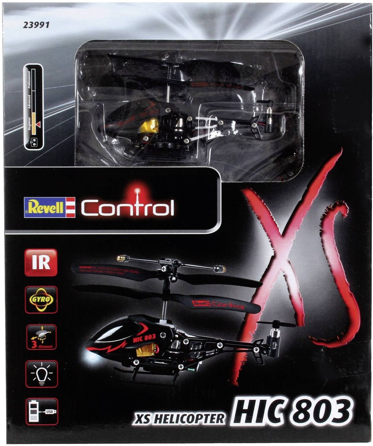 Revell Control HIC 803 XS Series RC Einsteiger Hubschrauber RtF