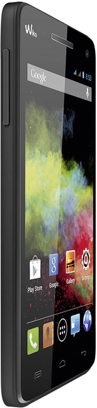 WIKO Rainbow Smartphone 4 GB 12.7 cm (5 Zoll) Schwarz Android™ 4.2.2 Dual-SIM