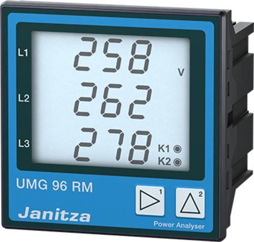 Janitza UMG 96 RM-EL Digitales Einbaumessgerät Universalmessgerät UMG96RM-EL, Ethernet L-N: 10-300