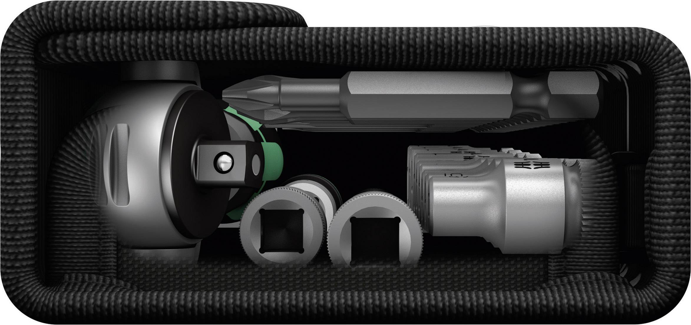 Wera 8100 SA Zyklop Speed Steckschlüsselsatz metrisch 1/4" (6.3 mm) 28teilig 05004016001