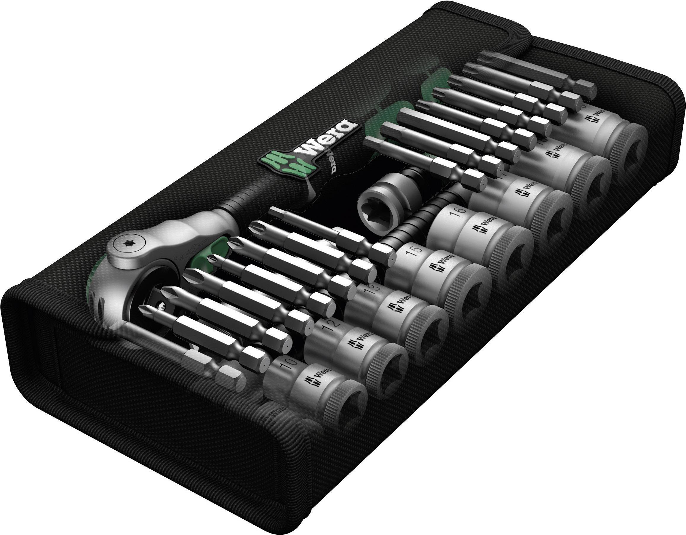 Wera 8100 SB 6 Zyklop Speed Steckschlüsselsatz metrisch 3/8" (10 mm) 29teilig 05004046001