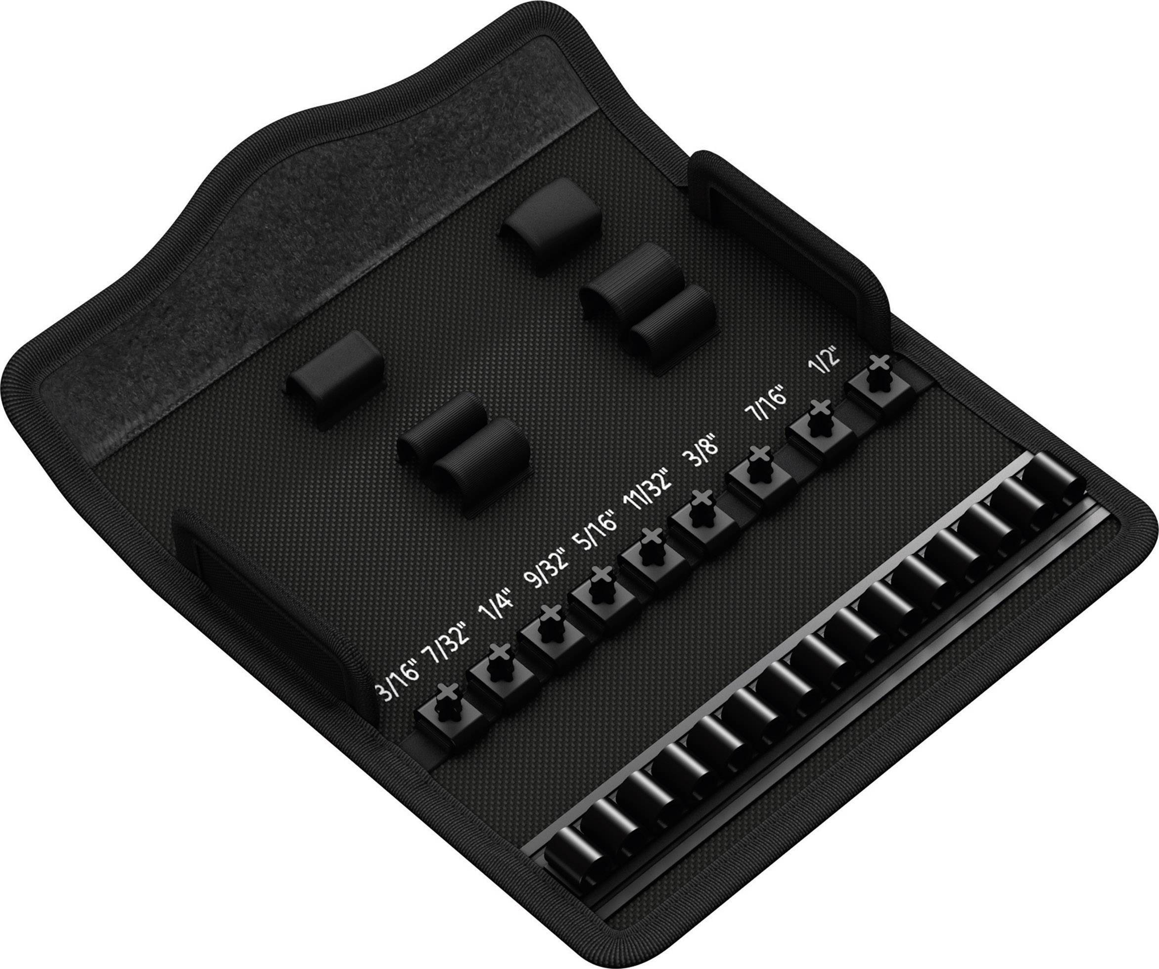 Wera Zyklop Metal 8100 SA 7 Steckschlüsselsatz metrisch 1/4" (6.3 mm) 28teilig 05004017001