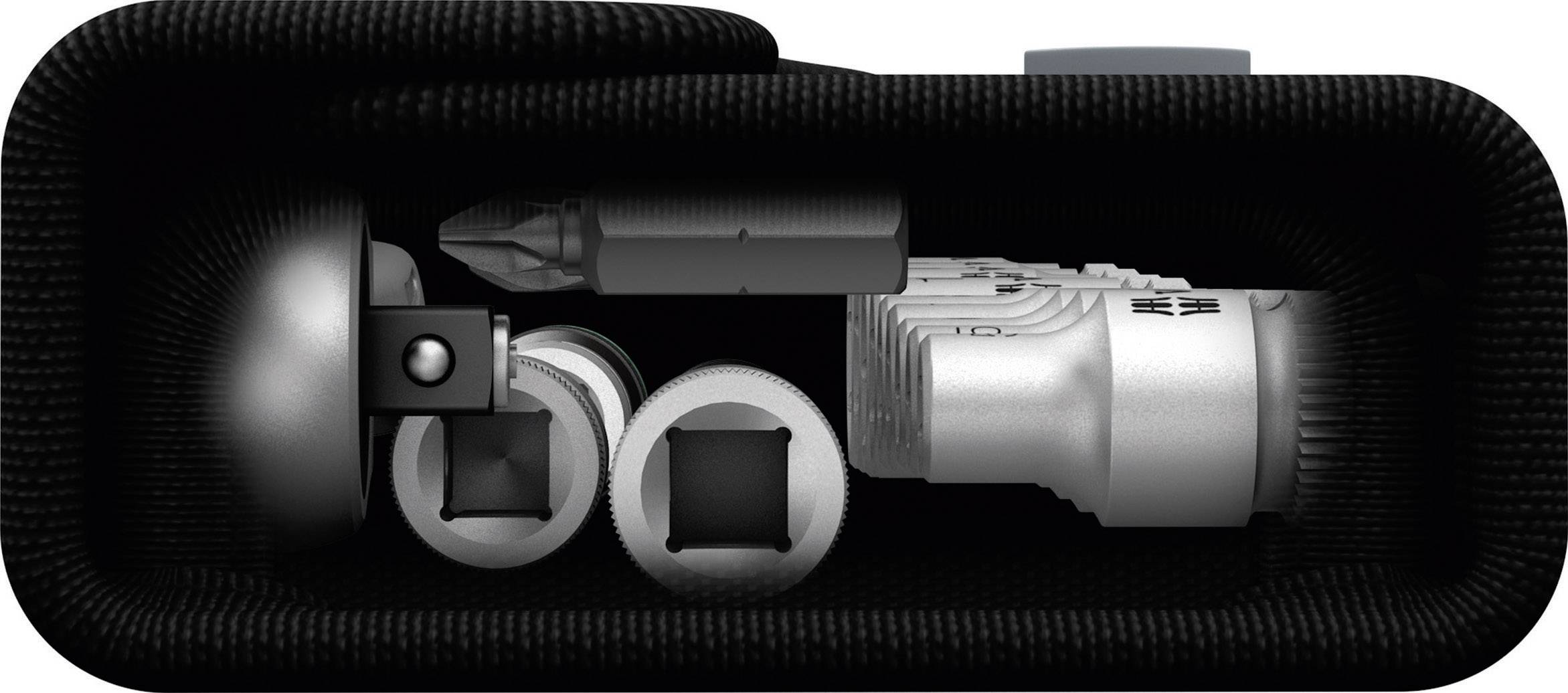 Wera Zyklop Metal 8100 SA 7 Steckschlüsselsatz metrisch 1/4" (6.3 mm) 28teilig 05004017001