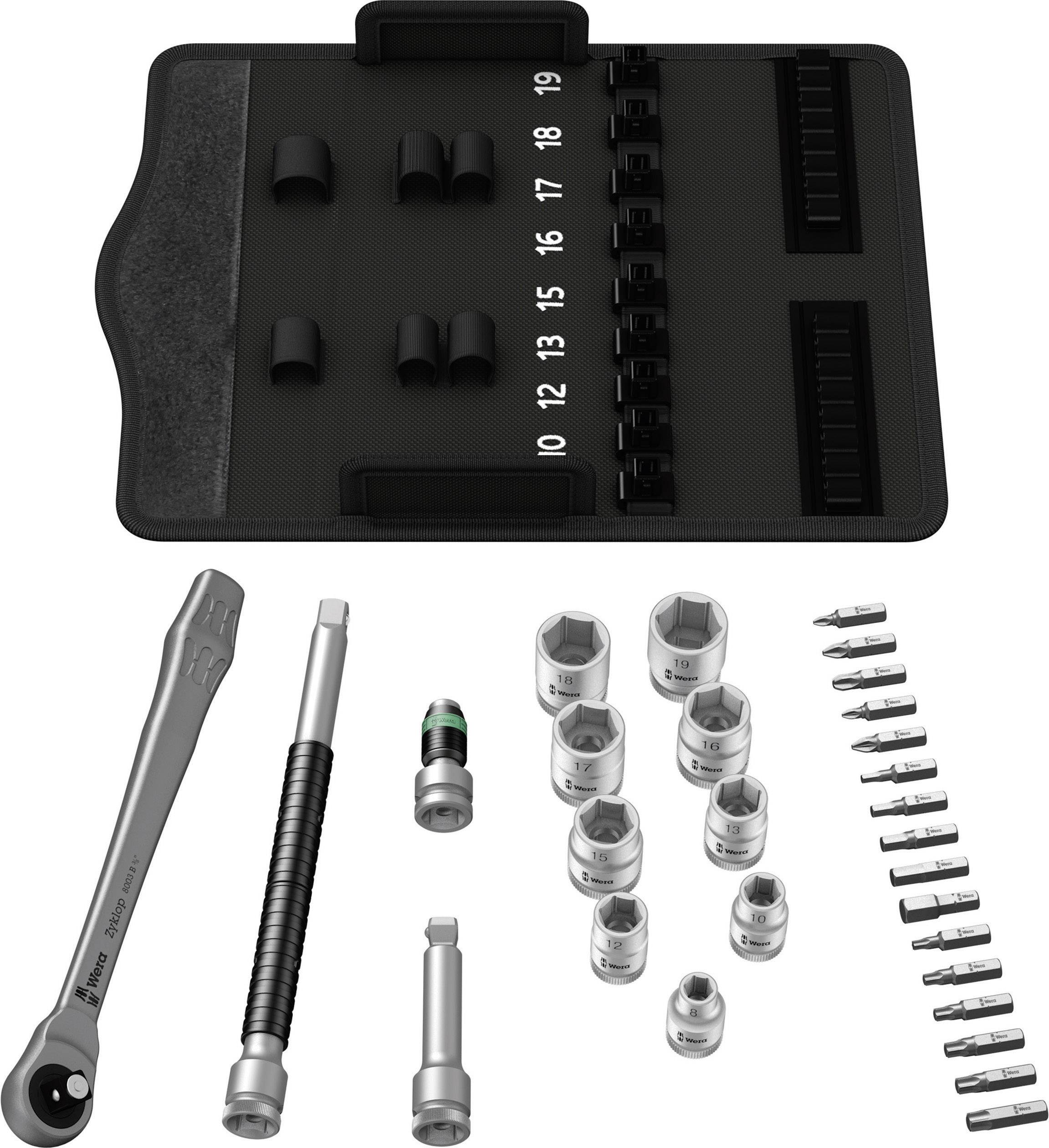 Wera Werk Metall-Knarrensatz 004047