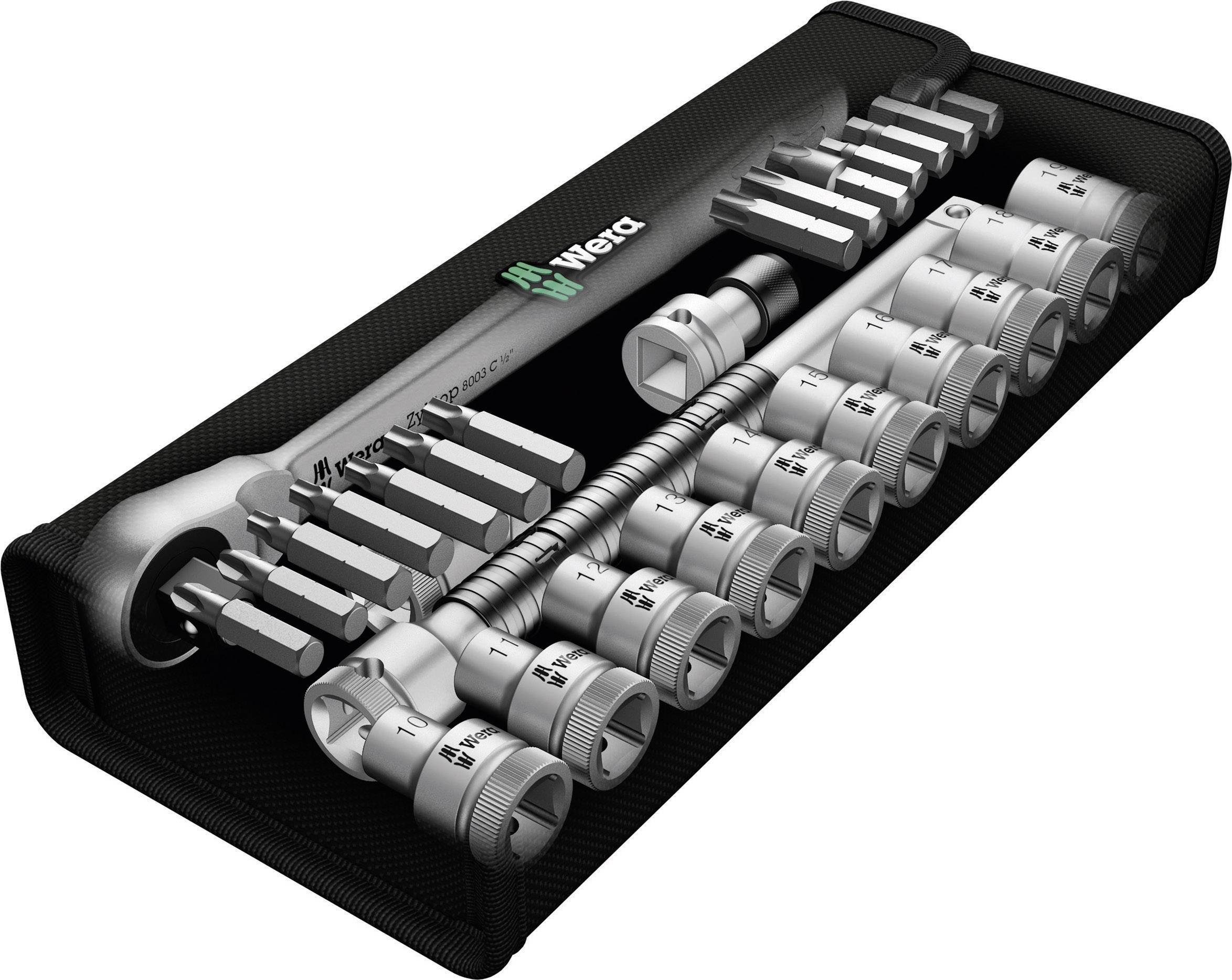 Wera Werk Metall-Knarrensatz 004077