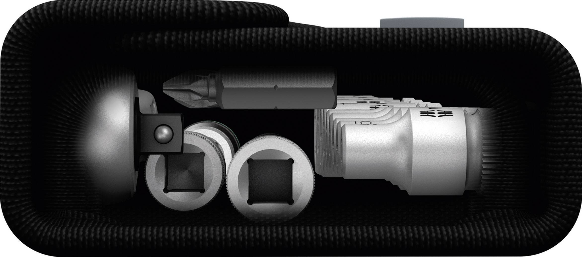 Wera Zyklop Metal 8100 SA 8 Steckschlüsselsatz metrisch 1/4" (6.3 mm) 28teilig 1173672