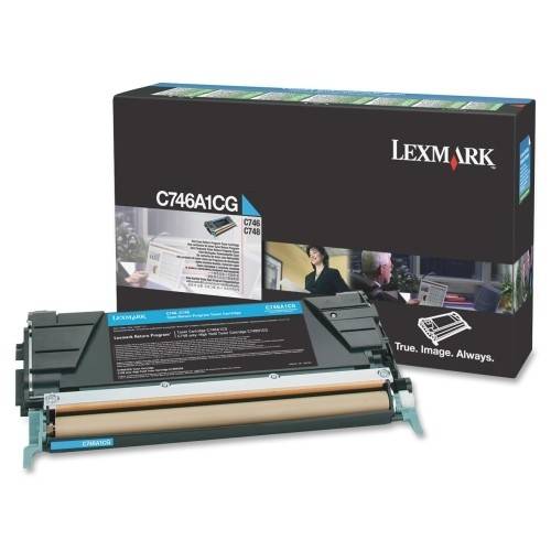 Lexmark Toner C746A1CG Original Cyan 7000 Seiten C746A1CG