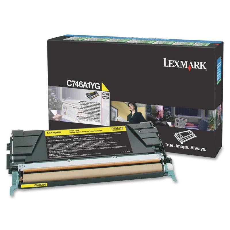 Lexmark Toner C746A1YG Original Gelb 7000 Seiten C746A1YG