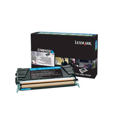 Lexmark Toner C748H1CG Original Cyan 10000 Seiten C748H1CG