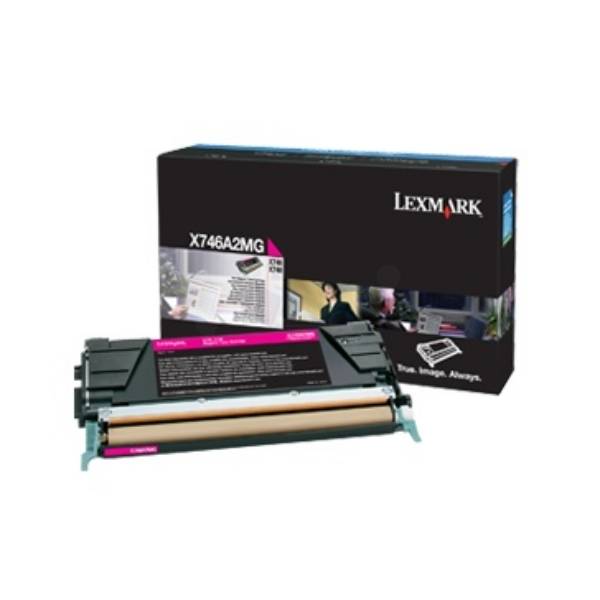 Lexmark Toner X746 X748 Original Magenta 7000 Seiten X746A3MG