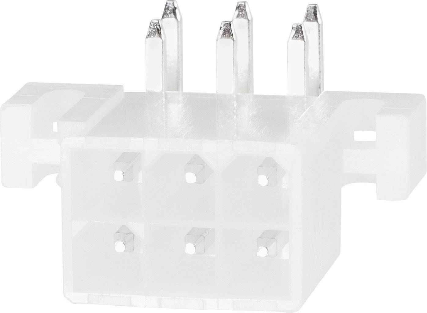 TE Connectivity Stiftleiste (Standard) VAL-U-LOK Polzahl Gesamt 6 Rastermaß: 4.20 mm 1586043-6