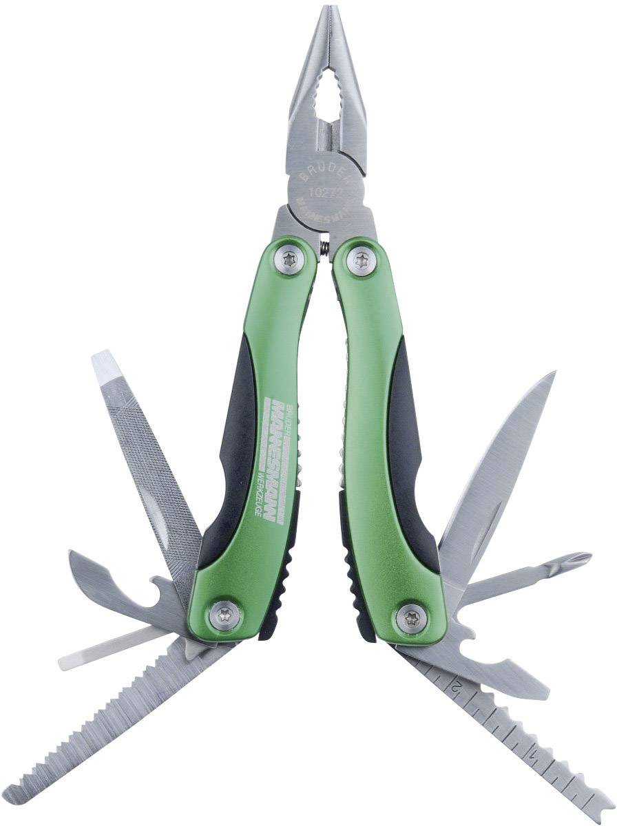 Brüder Mannesmann M10272 Multitool Anzahl Funktionen 11 Silber
