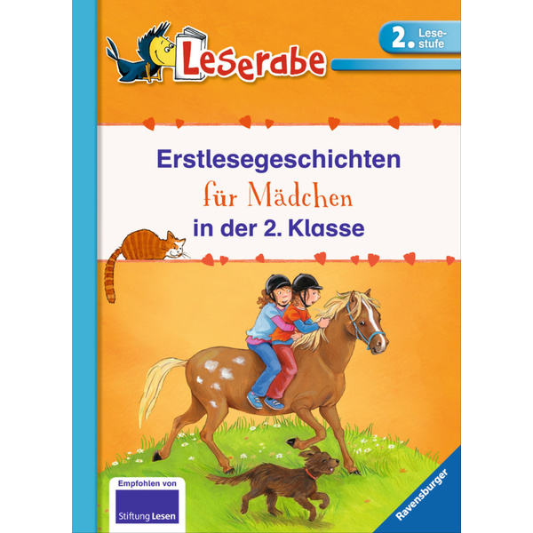 Ravensburger 36434 Leserabe Erstlesegeschichten für Mädchen 2. Lesestufe 36434 1St.