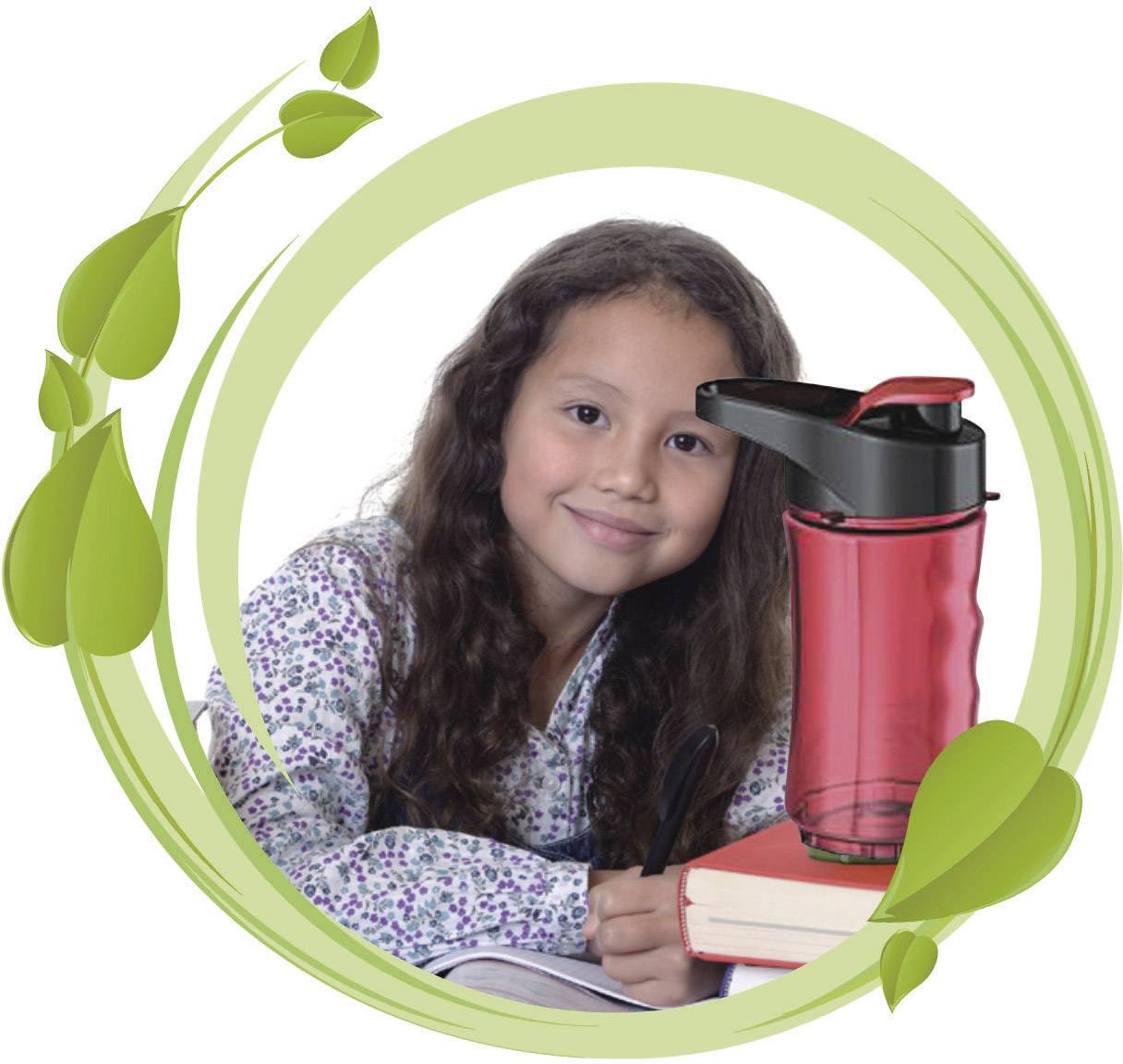 Salco SM14 grün Mix & Go Smoothie-Maker 300 W Weiß, Grün