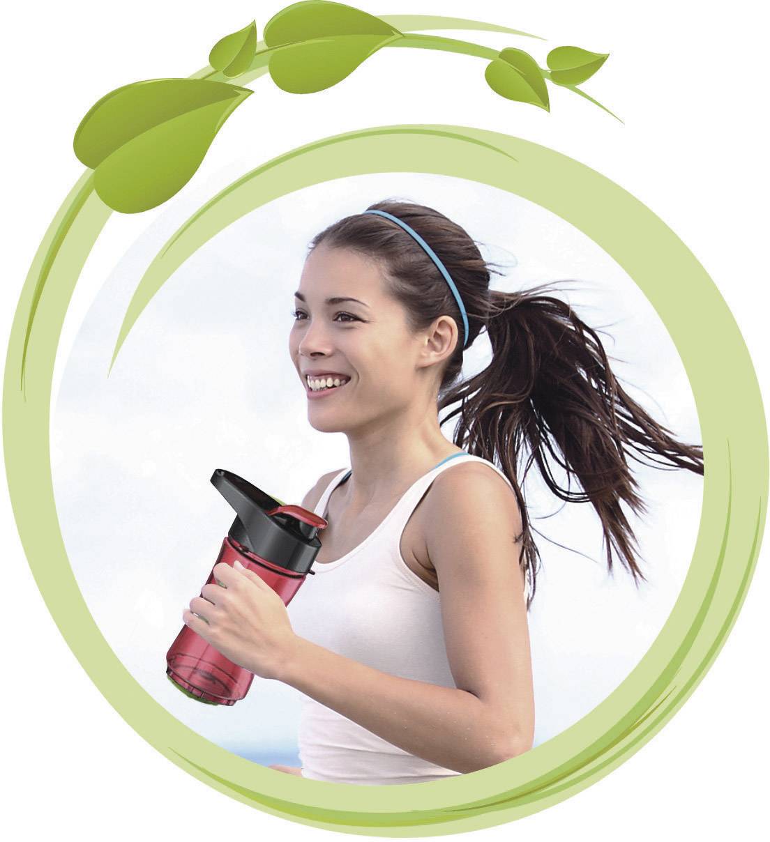 Salco SM14 grün Mix & Go Smoothie-Maker 300 W Weiß, Grün