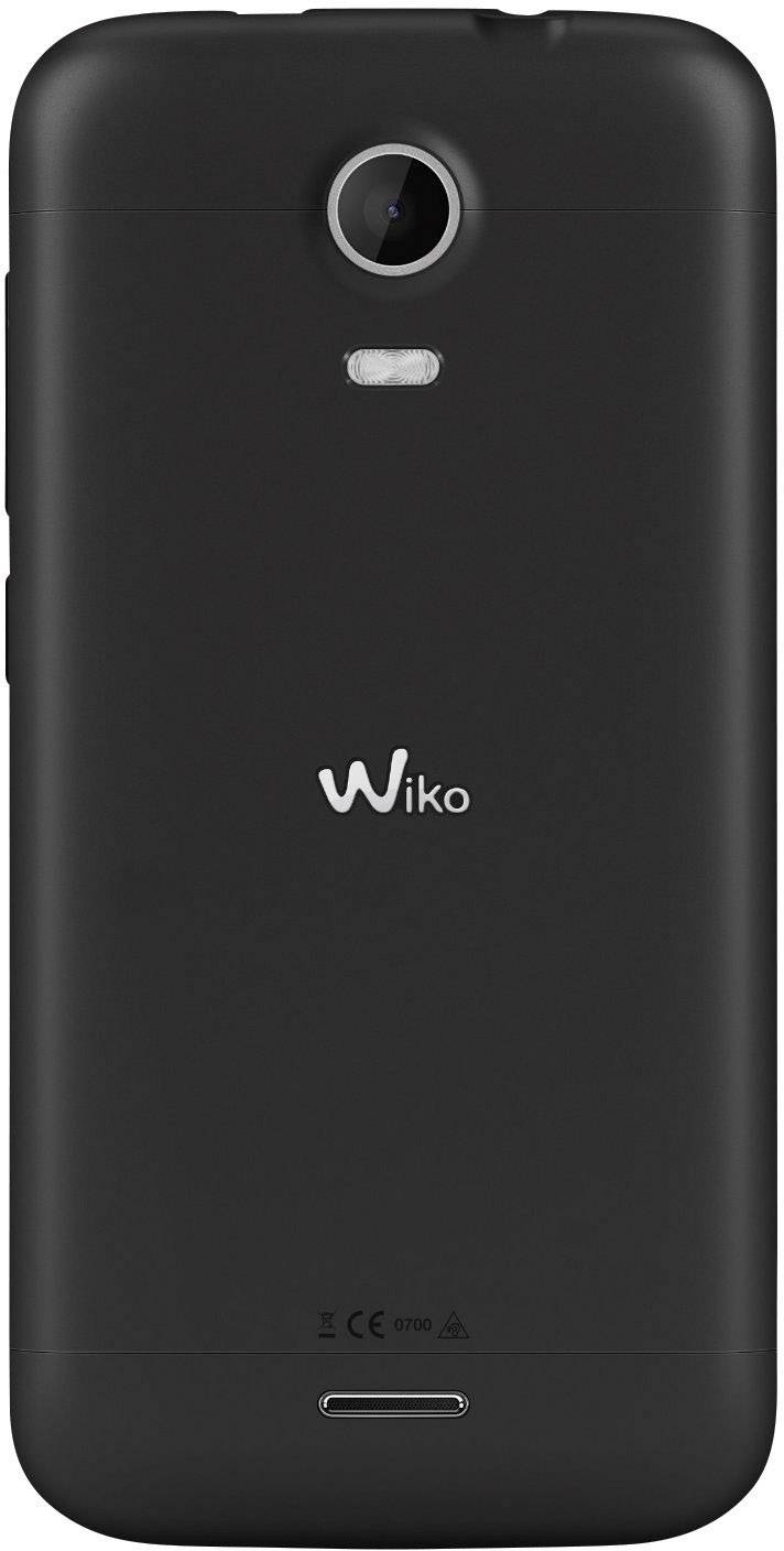 WIKO Darkmoon Smartphone 4 GB 11.9 cm (4.7 Zoll) Schwarz Android™ 4.2.2 Dual-SIM