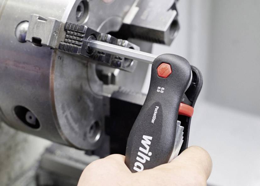 Wiha Innen-Sechskant Winkelschraubendreher-Set 2 mm, 2.5 mm, 3 mm, 4 mm, 5 mm, 6 mm, 8mm 7teilig