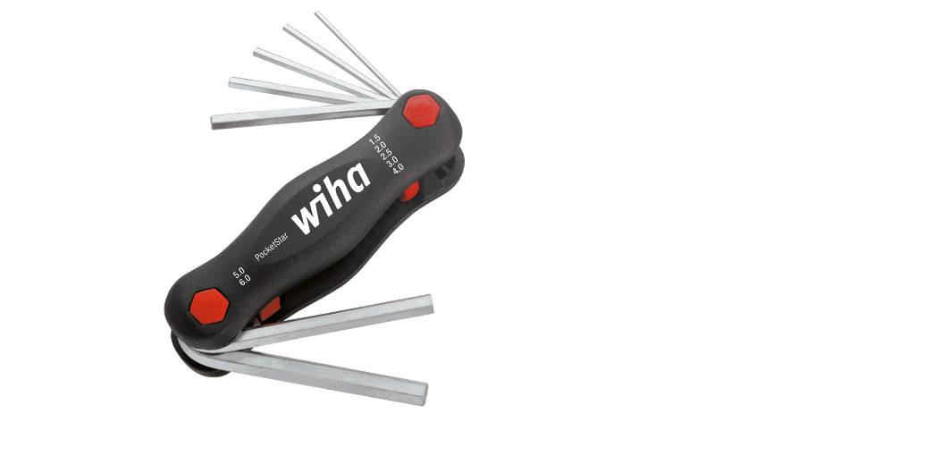 Wiha Innen-Sechskant Winkelschraubendreher-Set 1.5 mm, 2 mm, 2.5 mm, 3 mm, 4 mm, 5 mm, 6 mm 7teilig