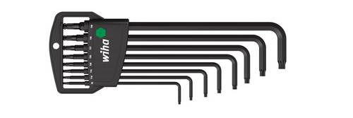Wiha Innen-TORX Winkelschraubendreher-Set T 9, T 10, T 15, T 20, T 25, T 27, T 30, T 40 8teilig