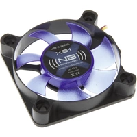 NoiseBlocker BlackSilent XS1 PC-Gehäuse-Lüfter Schwarz, Blau (translucent) (B x H x T) 50 x 50 x 10mm NoiseBlocker BlackSilent XS1 PC-Gehäuse-Lüfter Schwarz, Blau (translucent) (B x H x T) 50 x 50 x 10mm