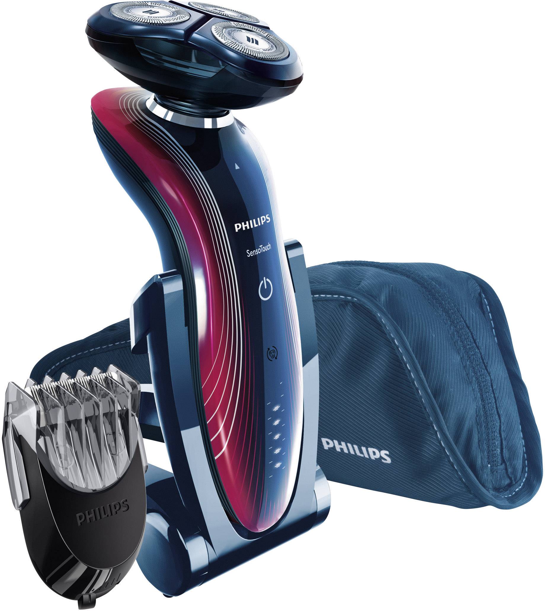 Philips RQ1175/84 Klopp's WM-Edition 2014 Rotationsrasierer Schwarz, Rot