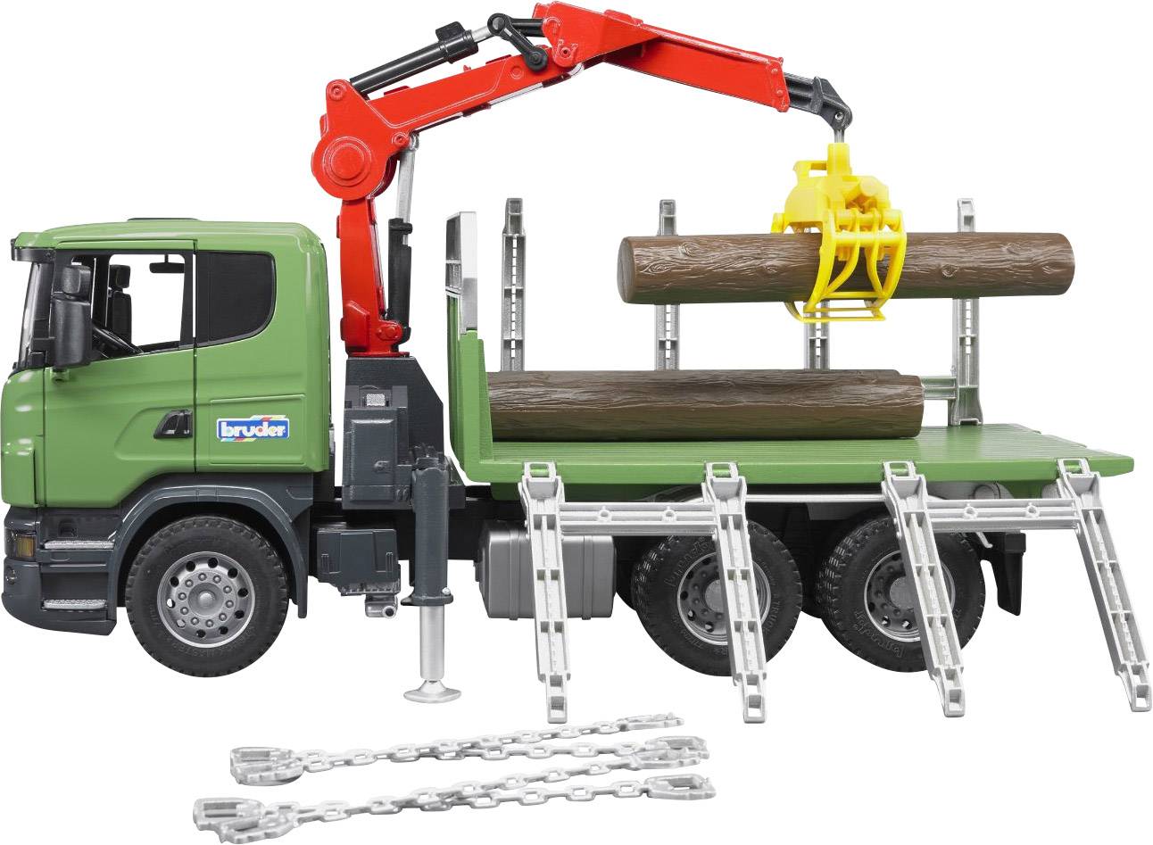 Bruder SCANIA R-Serie Holztransporter LKW