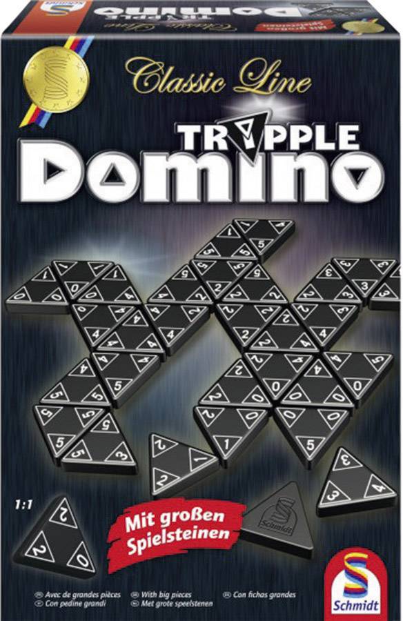 Schmidt Spiele Classic Line Tripple Domino 49287