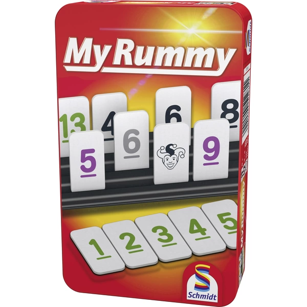 Schmidt Spiele 51281 MyRummy BMM Metalldose Schmidt Spiele 51281 MyRummy BMM Metalldose
