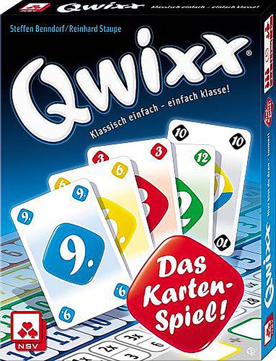 Vedes Qwixx das Kartenspiel 4027