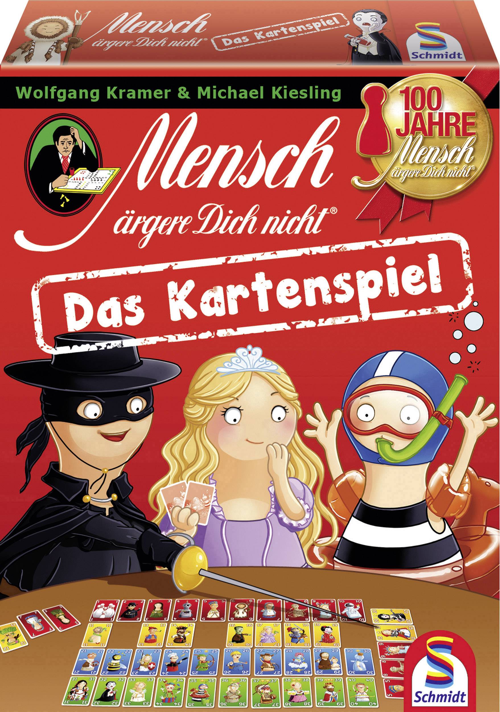 Schmidt Spiele Mensch ärgere Dich nicht Kartenspiel 75020, 1x -04001504750206