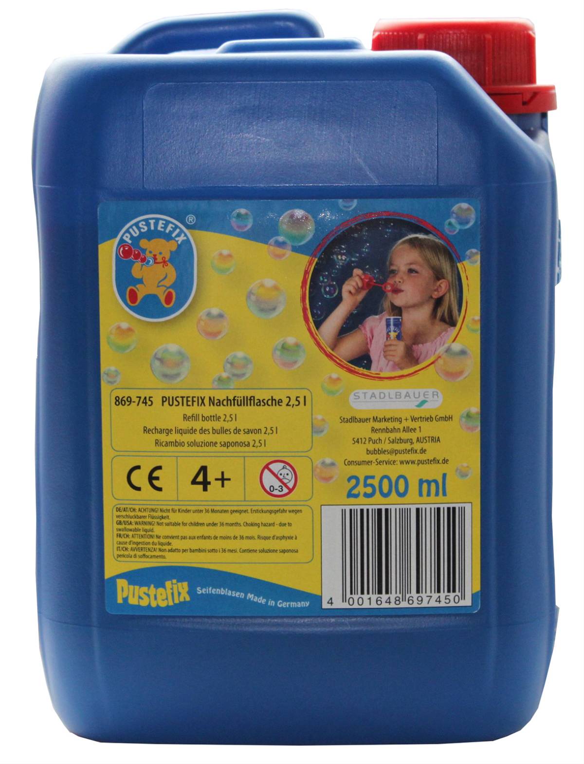 Pustefix Nachfüllflasche 2.5l